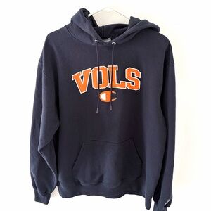 Vintage Champion UT Tennessee Volunteers Vols Pullover Hoodie, Size: Large